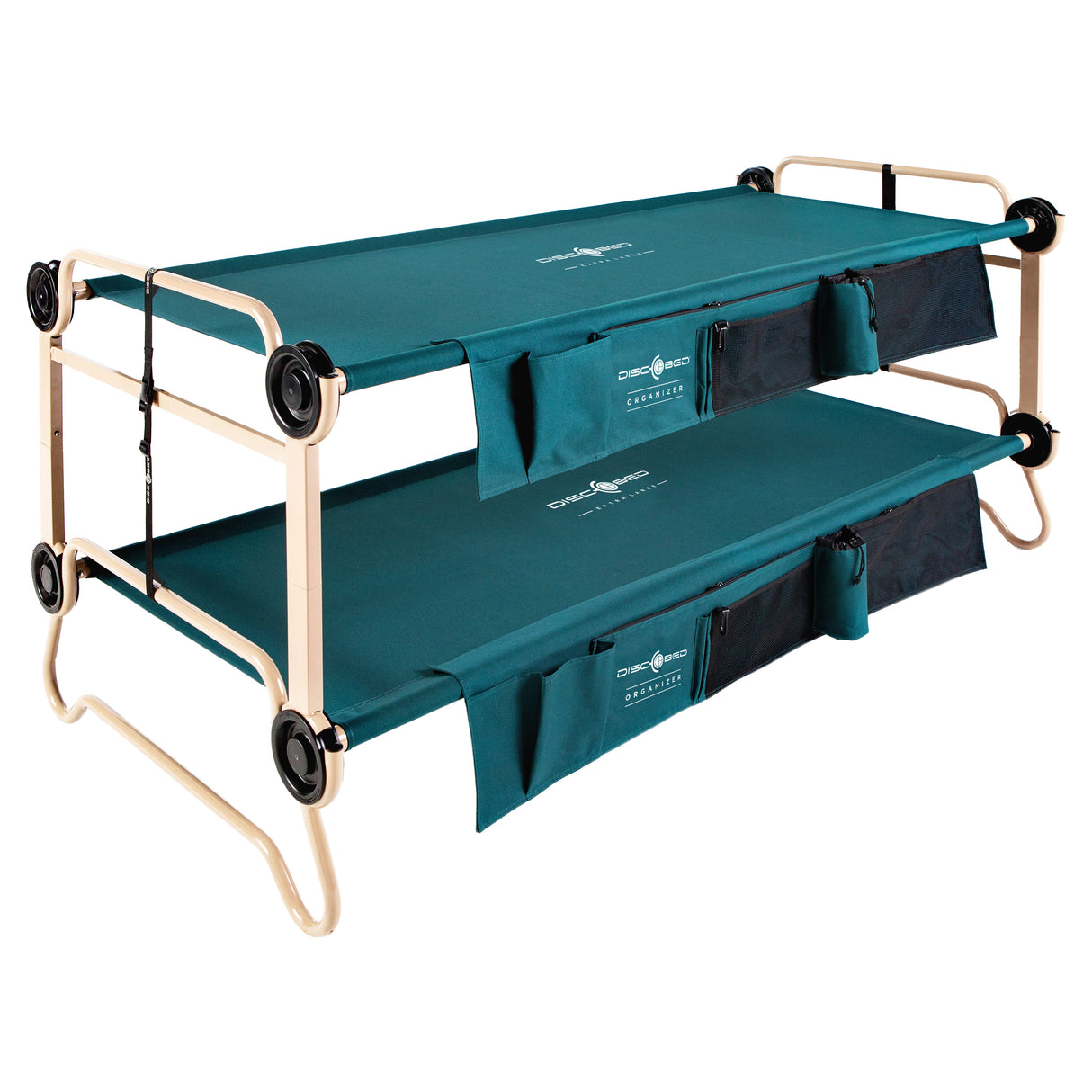 Disc-O-Bed Cots - Size XL with Organizers