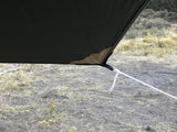 Super-6™ Canvas Tarp with Pole Set