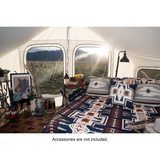 Kodiak Canvas Glamping tent inside view