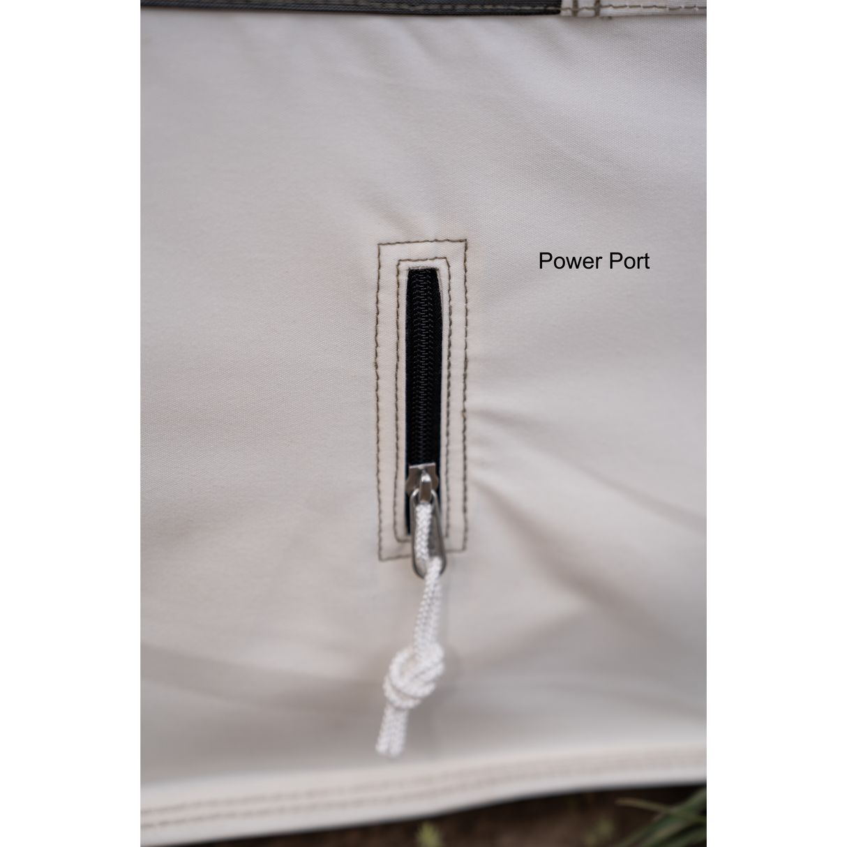 Power Port on Kodiak Canvas Glamping Tent