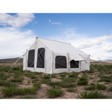 Kodiak Canvas Glamping Tent back angle view