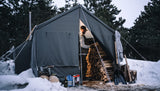 Enclosed Awning Accessory for Cabin Lodge