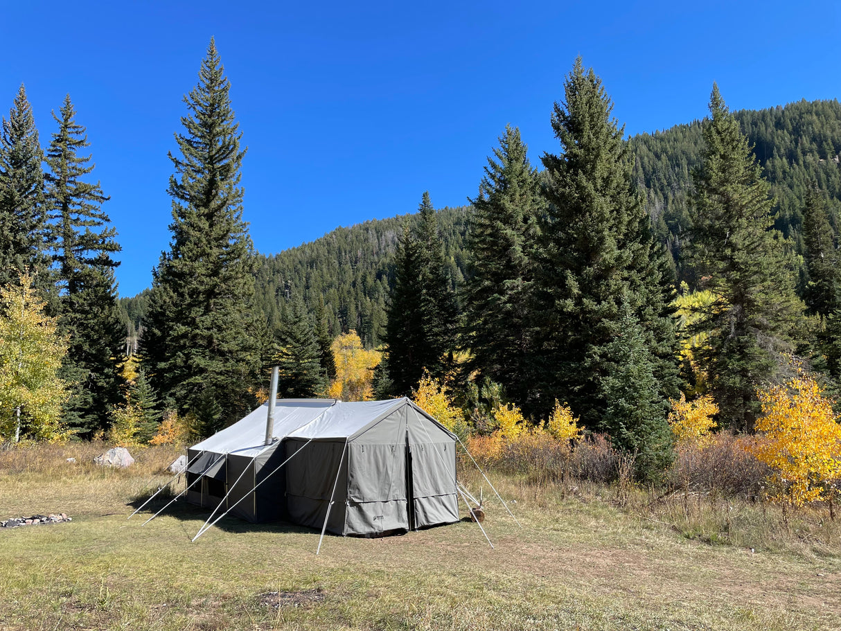 Enclosed Awning Accessory for Cabin Lodge