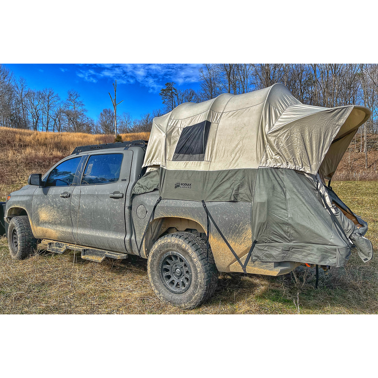 Canvas Truck Tent: Full-Size Trucks